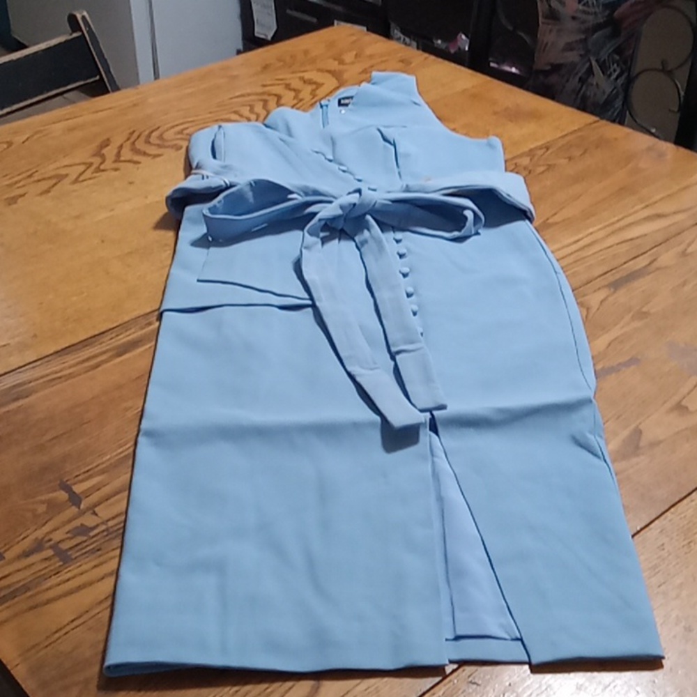 LAVISH ALICE Dress Womens 8 New Formal Party Wedding Summer Spring LIGHT BLUE